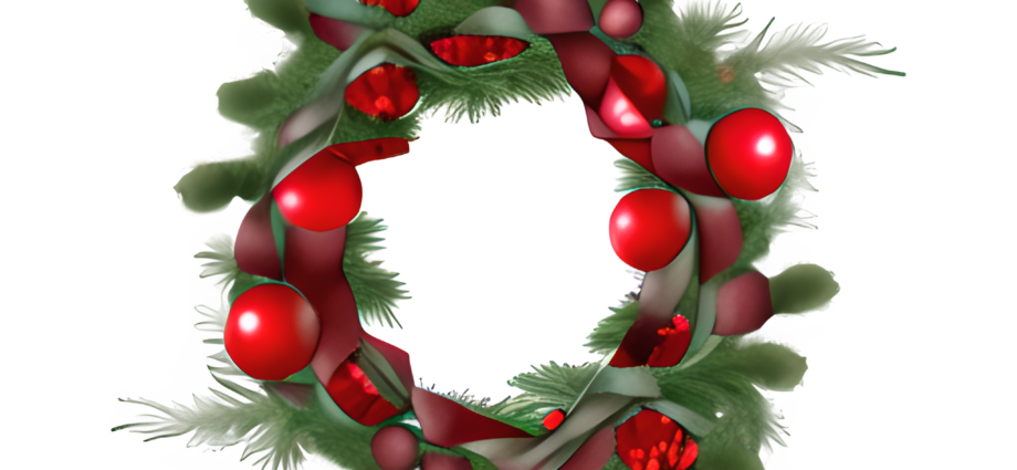 Christmas Wreath Copyright @ Designs By Forte