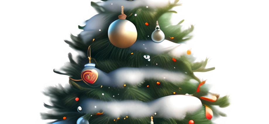 Freebie Christmas Tree Transparent PNG @ Copyright Designs by Forte
