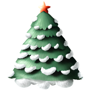 Freebie Christmas Tree Transparent PNG @ Copyright Designs by Forte