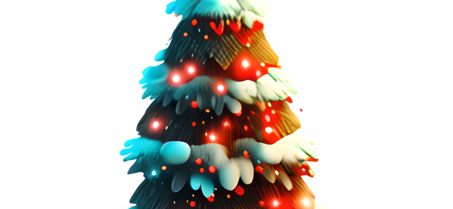 Freebie Christmas Tree Transparent PNG @ Copyright Designs by Forte