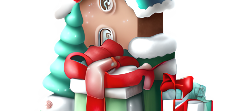 Christmas Present PNG Transparent - Copyright Designs by Forte
