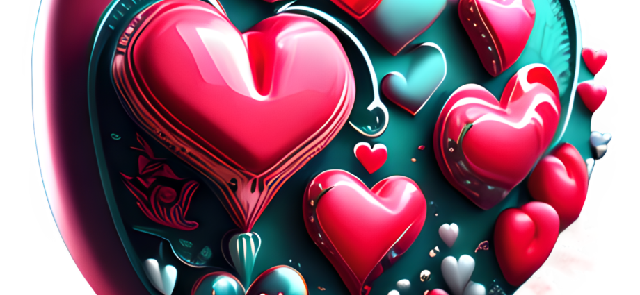 Valentine Hearts - Designs by Forte @ Copyright 2024