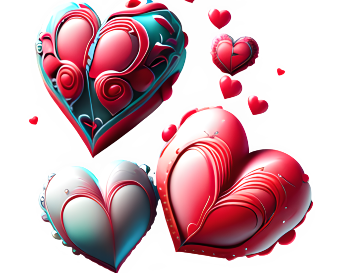 Valentine Hearts - Designs by Forte @ Copyright 2024