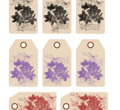 Free Tags for Junk Journaling @ Copyright 2024 Designs by Forte