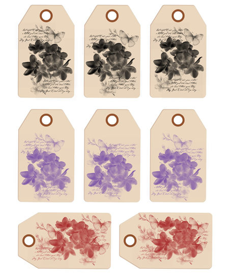 Free Tags for Junk Journaling @ Copyright 2024 Designs by Forte