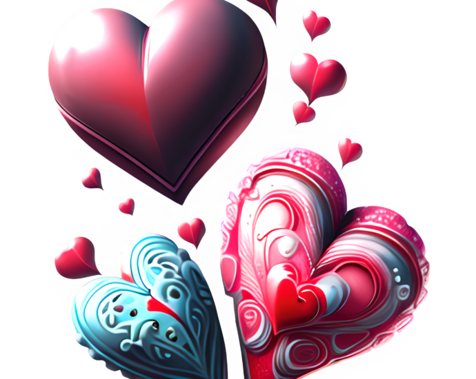Valentine Hearts - Designs by Forte @ Copyright 2024