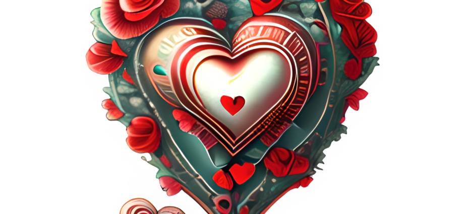 Vintage Valentine Hearts - Designs by Forte @ Copyright 2024