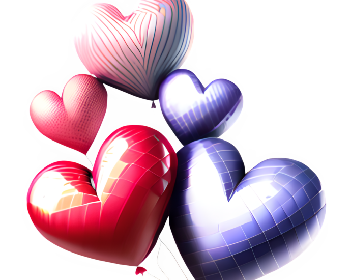 Vintage Valentine Hearts - Designs by Forte @ Copyright 2024