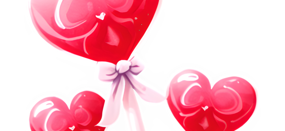 Valentine Heart Suckers Candy - Designs by Forte @ Copyright 2024