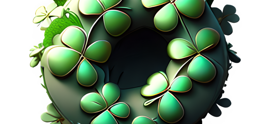 Saint Patrick's Day Wreath @ Copyright Designs by Forte