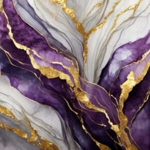 2000 x 2000 Alcohol Purple & Gold Texture - Designs by Forte