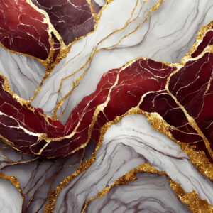 2000 x 2000 Alcohol Red & Gold Texture - Designs by Forte