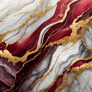 2000 x 2000 Alcohol Red & Gold Texture - Designs by Forte