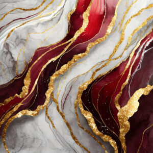 2000 x 2000 Alcohol Red & Gold Texture - Designs by Forte