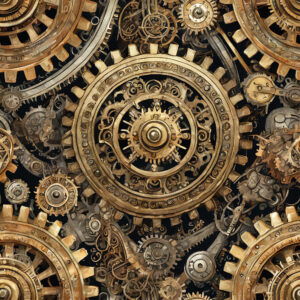 Steampunk Gear Textures 2000 x 2000 - Designs by Forte