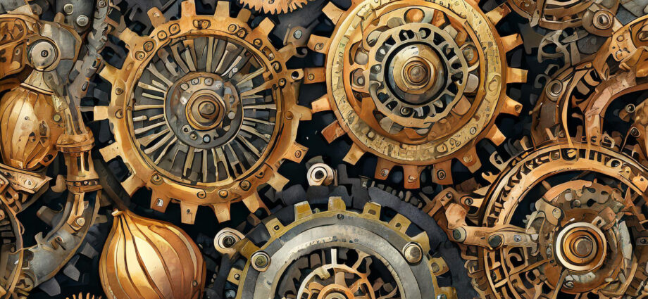 Steampunk Gear Textures 2000 x 2000 - Designs by Forte