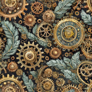 Steampunk Gear Textures 2000 x 2000 - Designs by Forte