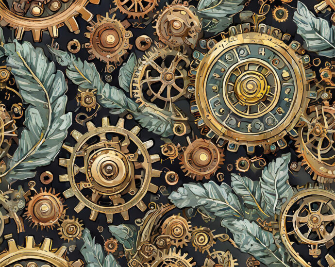 Steampunk Gear Textures 2000 x 2000 - Designs by Forte