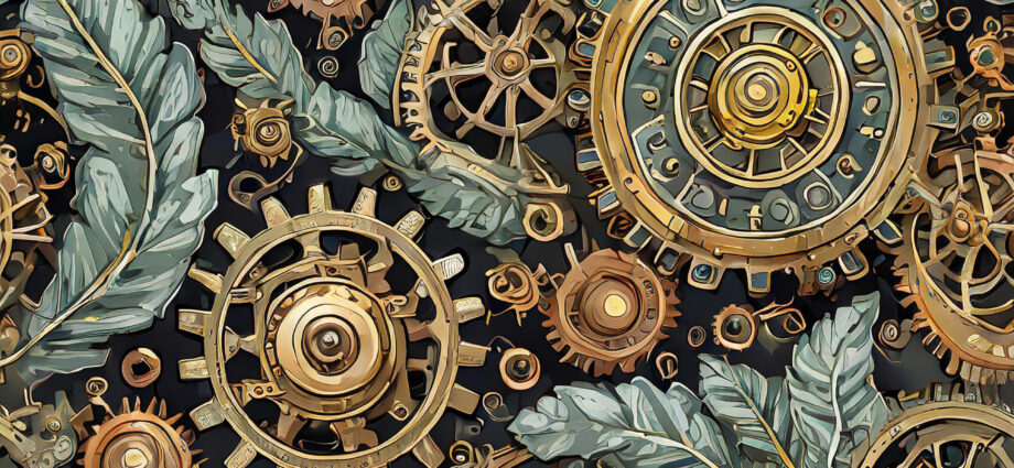 Steampunk Gear Textures 2000 x 2000 - Designs by Forte