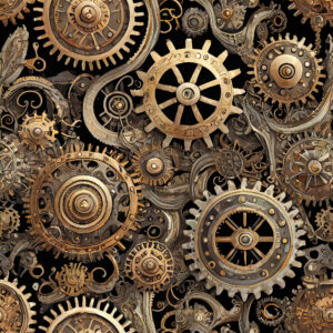 Steampunk Gear Textures 2000 x 2000 - Designs by Forte