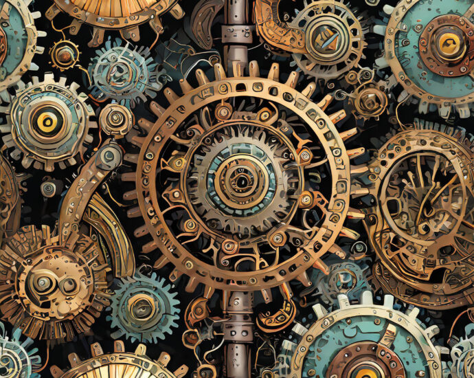 Steampunk Gear Textures 2000 x 2000 - Designs by Forte