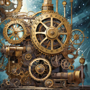 Steampunk Gear Textures 2000 x 2000 - Designs by Forte