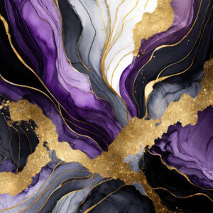 2000 x 2000 Alcohol Purple & Gold Texture - Designs by Forte