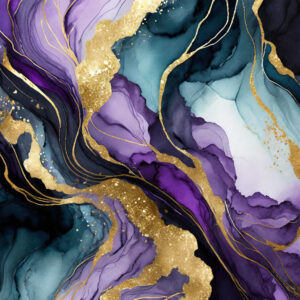 2000 x 2000 Alcohol Purple & Gold Texture - Designs by Forte