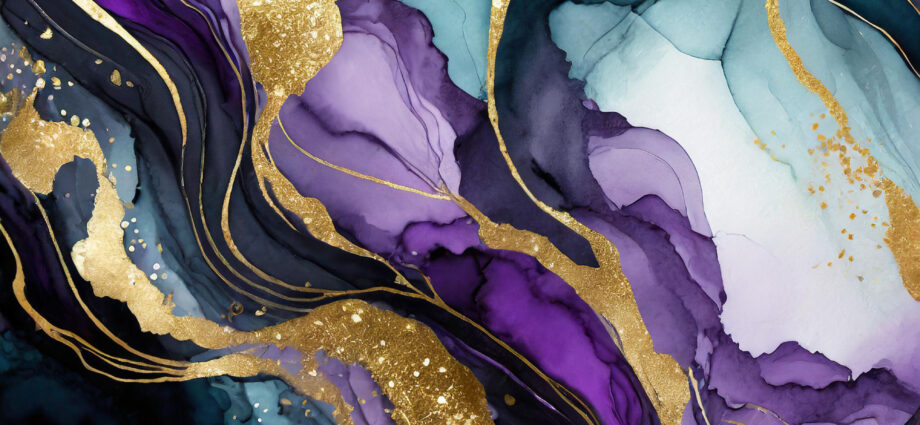 2000 x 2000 Alcohol Purple & Gold Texture - Designs by Forte