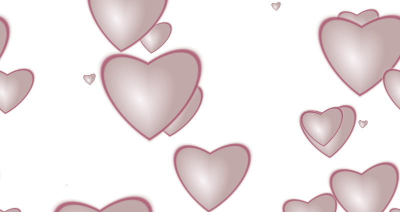 Heart Overlay 800 x 800 PNG Format - Designs by Forte