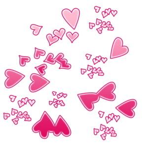 Heart Overlay 800 x 800 PNG Format - Designs by Forte