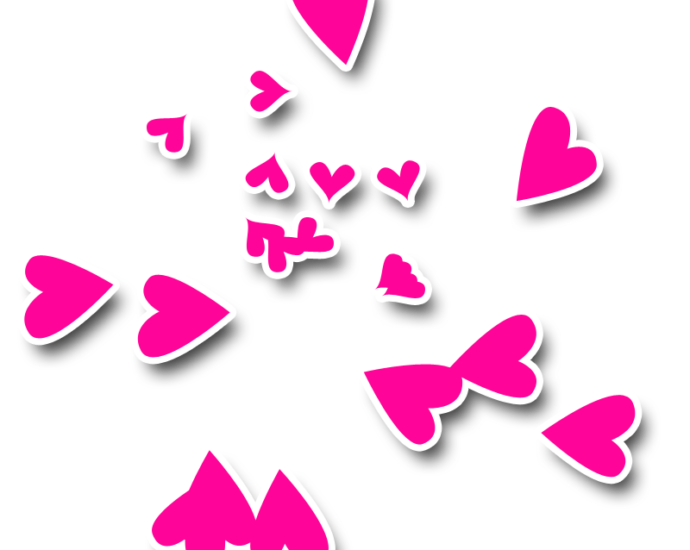 Heart Overlay 800 x 800 PNG Format - Designs by Forte