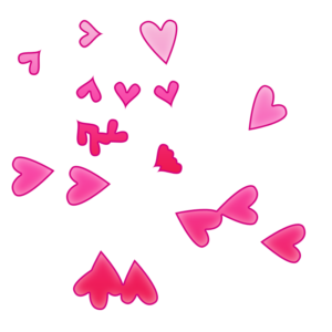 Heart Overlay 800 x 800 PNG Format - Designs by Forte