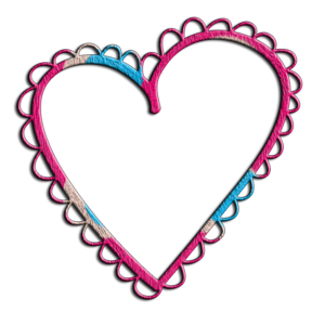 Heart Frame 800 x 800 - Created by Designs by Forte