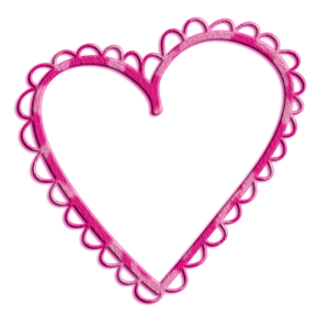 Heart Frame 800 x 800 - Created by Designs by Forte