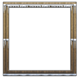 Christmas Digital Frame 800 x 800 PNG Format Created by Designs by Forte