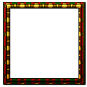 Christmas Digital Frame 800 x 800 PNG Format Created by Designs by Forte