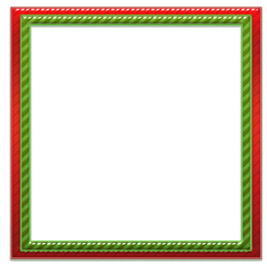 Christmas Digital Frame 800 x 800 PNG Format Created by Designs by Forte