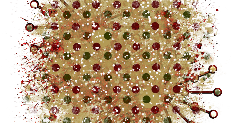 Christmas Background Element 800 x 800 - Created by Designs by Forte