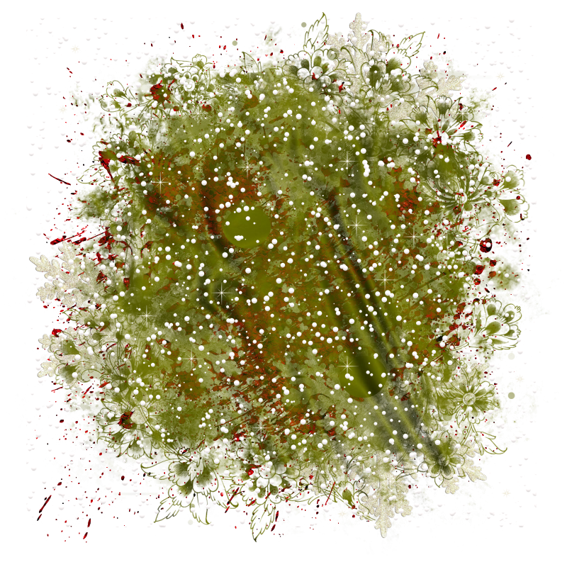 Christmas Background Element 800 x 800 - Created by Designs by Forte
