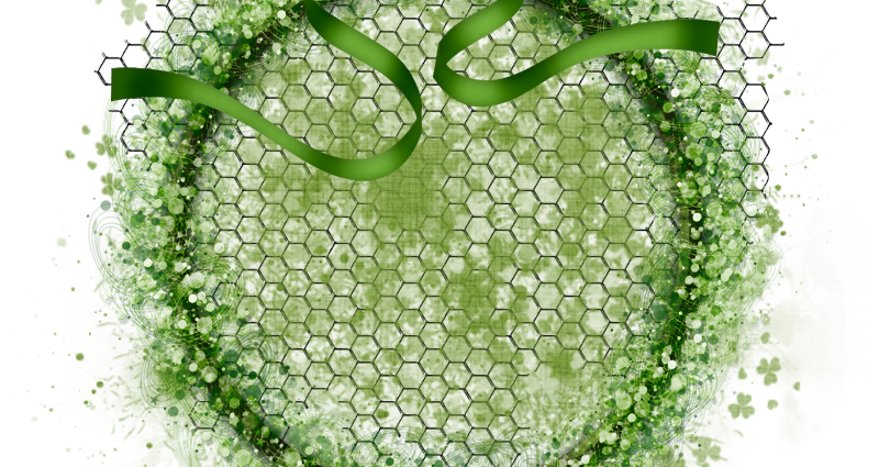 Saint Patricks Day Cluster Frame 800 x 800