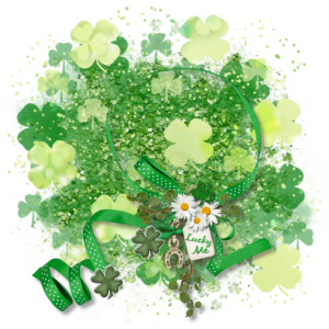 Saint Patricks Day Cluster Frame 800 x 800