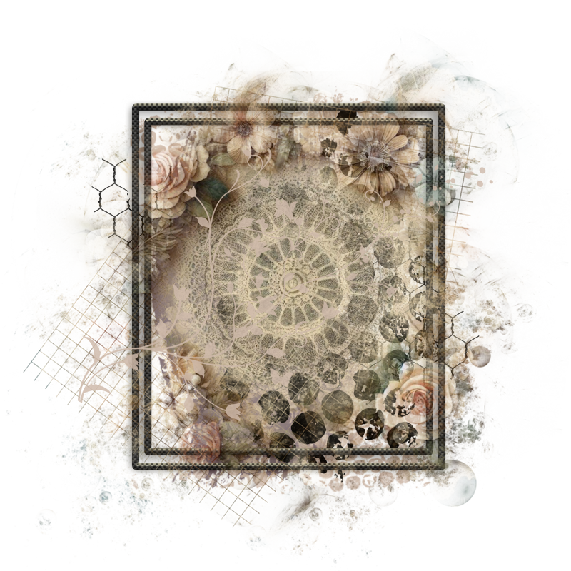 Cluster Frame 800 x 800 Created by Designs by Forte