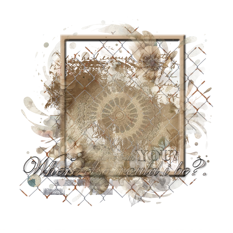 Cluster Frame 800 x 800 Created by Designs by Forte