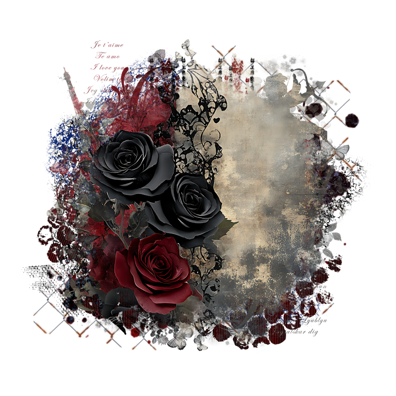 Cluster Frame 800 x 800 Created by Designs by Forte