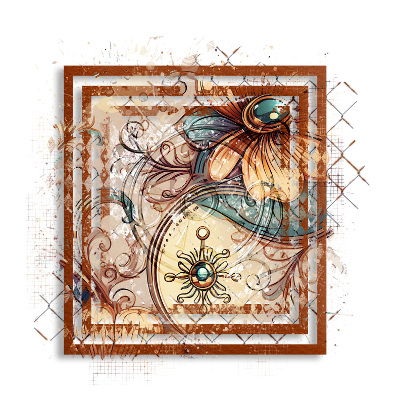 Cluster Frame 800 x 800 Created by Designs by Forte