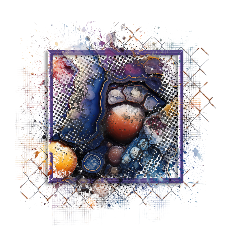 Cluster Frame 800 x 800 Created by Designs by Forte