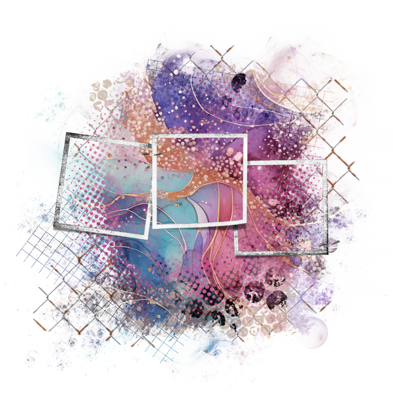 Cluster Frame 800 x 800 Created by Designs by Forte