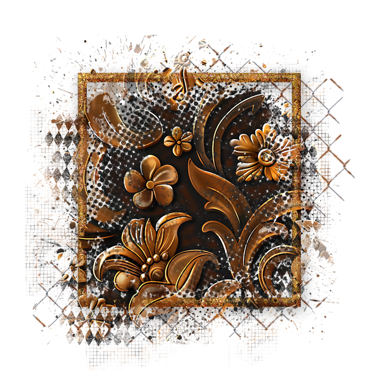 Cluster Frame 800 x 800 Created by Designs by Forte