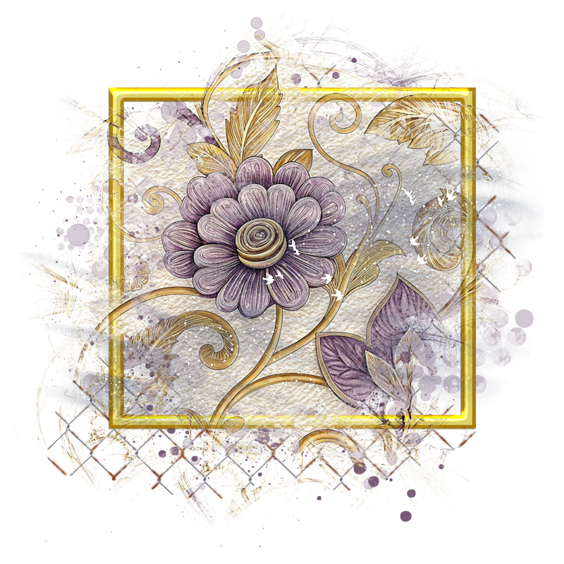 Cluster Frame 800 x 800 Created by Designs by Forte